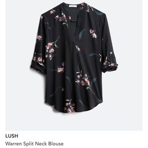 Lush Floral Blouse